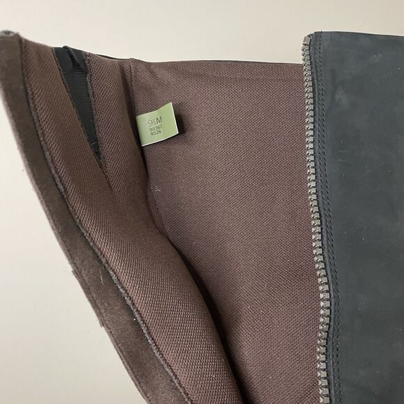 Timberland Women’s Uptown Tall Black Nubuck Leather Boots Style 98367 Sz.9.5 - Picture 14 of 15